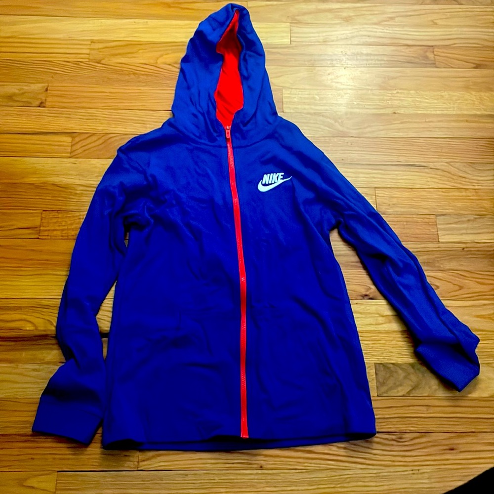 Blue and White Jacket